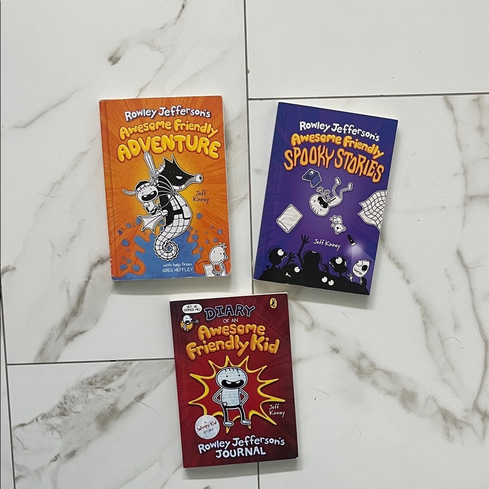 Rowley Jefferson's Diary + Adventure + Spooky Stories - books